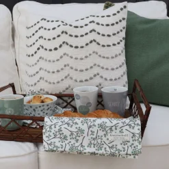 Krasilnikoff Bowl Konfetti Grau