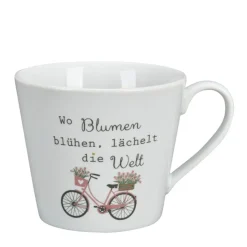 Krasilnikoff Happy Cup Wo Blumen blühen