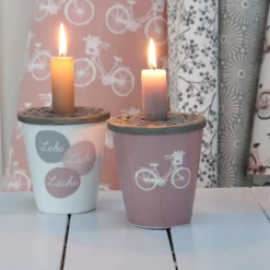 Krasilnikoff Happy Mug Fahrrad Rosa