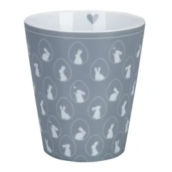 Krasilnikoff Happy Mug Hasen Grau