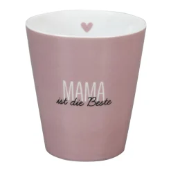 Krasilnikoff Happy Mug Mama die Beste Rosa