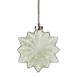 LED Eiskristall Grün mit Timer