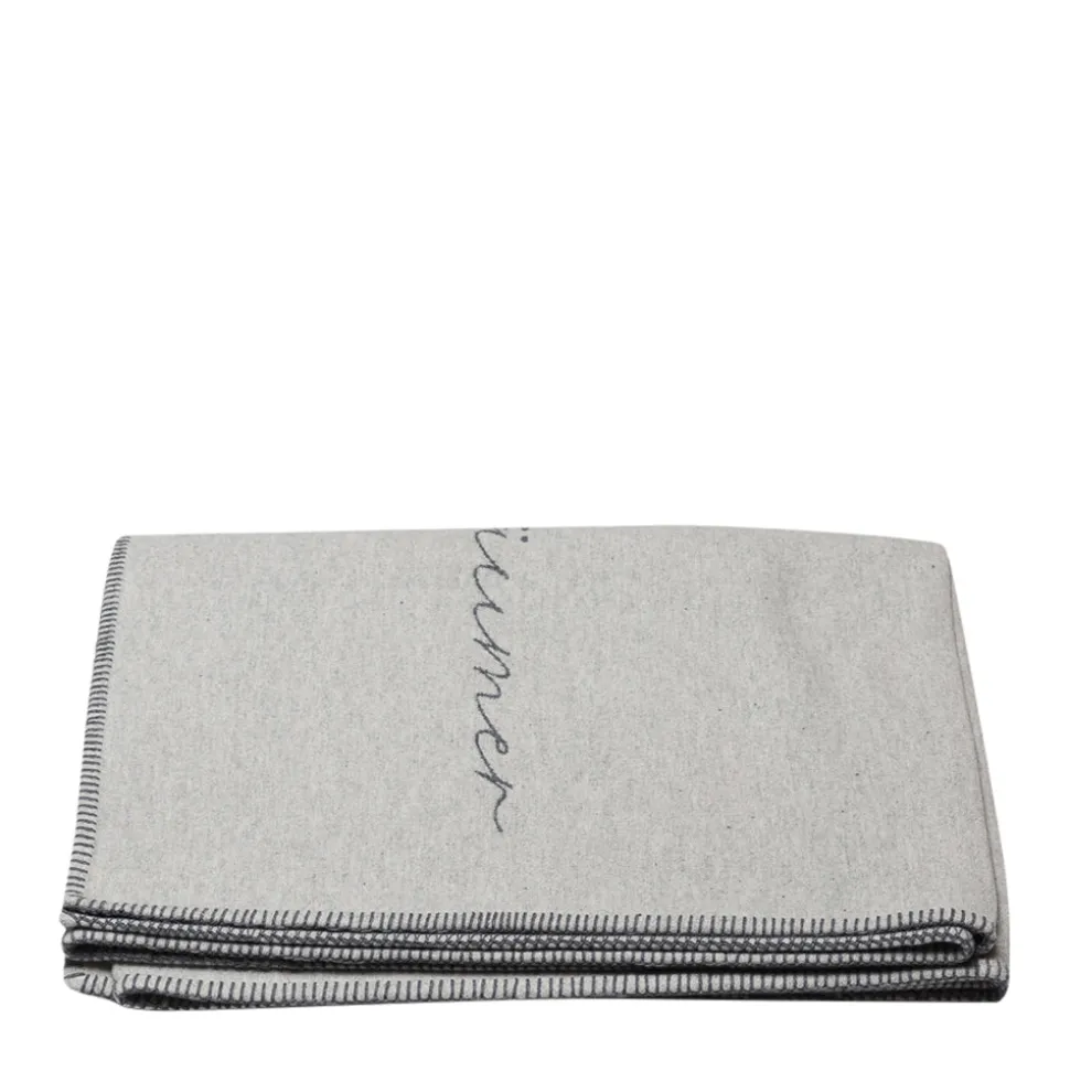 Nordic Baumwolldecke Tagträumer Grau