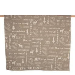 Nordic Flanelldecke Adventure beige