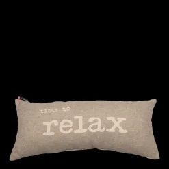 Nordic Kissen Time to relax beige 26 x 60 cm