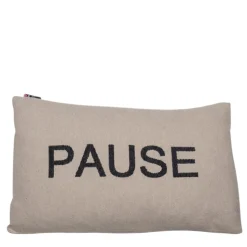 Nordic Kissenhülle Pause Naturfarben 40 x 60 cm