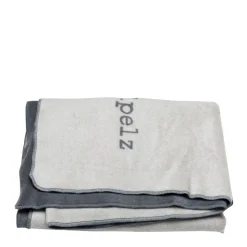 Nordic Wohndecke Faulpelz Hellgrau