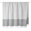 Pad Decke Stripes grau