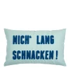 Pad Kissenhülle Nich‘ lang schnacken! Hellblau 30 x 50 cm