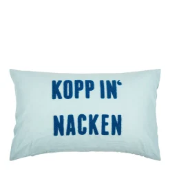 Pad Kissenhülle Nich‘ lang schnacken! Hellblau 30 x 50 cm
