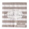 Papierservietten Beach House braun