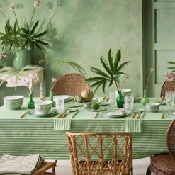 Pip Studio Essteller Lily & Lotus gemustert hellgrün 23 cm