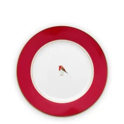 Pip Studio Frühstücksteller Love Birds rot 21 cm