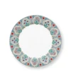 Pip Studio Frühstücksteller Flower Festival hellblau 21 cm