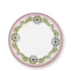 Pip Studio Frühstücksteller Lily & Lotus Blüte lila 23 cm