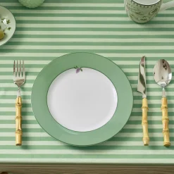 Pip Studio Frühstücksteller Lily & Lotus uni hellgrün 23 cm