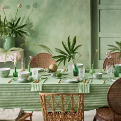 Pip Studio Frühstücksteller Lily & Lotus uni hellgrün 23 cm