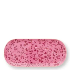 Pip Studio Kuchenteller Jolie Punkte goldfarben rosa