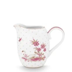 Pip Studio Milchkännchen Jolie Punkte goldfarben rosa 250 ml