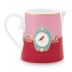Pip Studio Milchkännchen Love Birds Medaillon rot