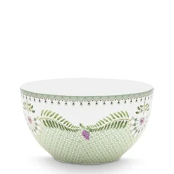 Pip Studio Schale Lily & Lotus gemustert hellgrün 15 cm
