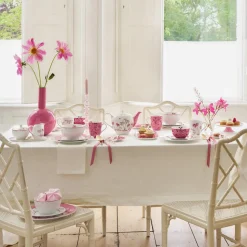 Pip Studio Tasse & Untertasse Jolie Punkte goldfarben rosa