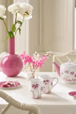 Pip Studio Tasse Jolie Punkte 2er-Set goldfarben rosa groß