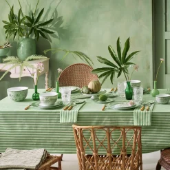 Pip Studio Tasse Lily & Lotus gemustert hellgrün groß