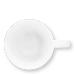 Pip Studio Tasse Love Birds Streifen grün groß