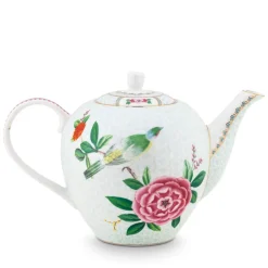 Pip Studio Teekanne Blushing Birds weiß groß