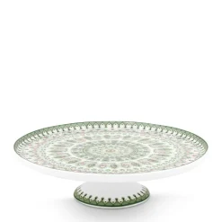 Pip Studio Tortenplatte Lily & Lotus Moon Delight hellgrün klein