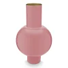 Pip Studio Vase Metall Rosa 40 cm