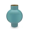 Pip Studio Vase Metall Türkis 24 cm