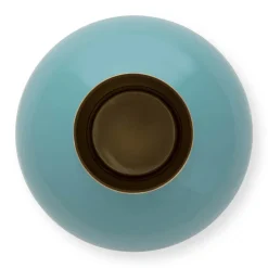Pip Studio Vase Metall Türkis 24 cm