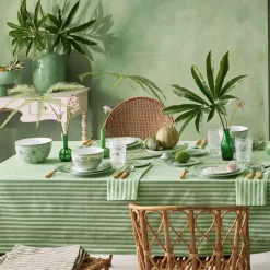 Pip Studio Zucker- und Milchtablett Lily & Lotus gemustert hellgrün