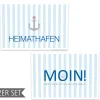Postkarten Moin 2er-Set
