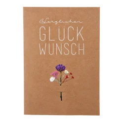 Räder Blumenkarte Herzlichen Glückwunsch