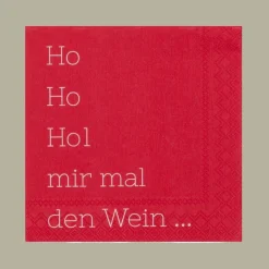 Räder Cocktailserviette Ho Ho Hol mir mal den Wein