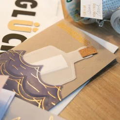 Räder Flaschenpostkarte Überraschung