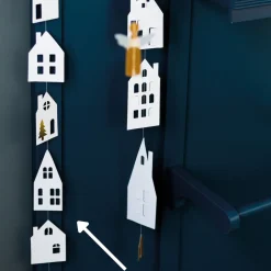 Räder Häuschenkette Winterstadt Lang