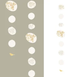 Räder Kette Vogel Goldfarben