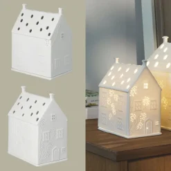 Räder Lichthaus mit Ranken Landhäuschen