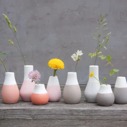 Räder Mini Pastellvasen 4er-Set Pudertöne