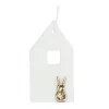 Räder OSTERN Porzellananhänger Haus