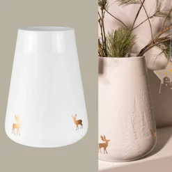 Räder Poesie Vase Winterstadt Hirsch