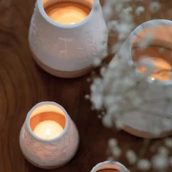 Räder Poesie Windlicht Gräser