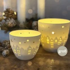 Räder Poesielicht Häuser