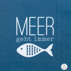 Räder Servietten Meer geht immer