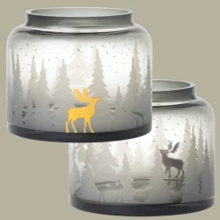 Räder Wintervase Waldlandschaft