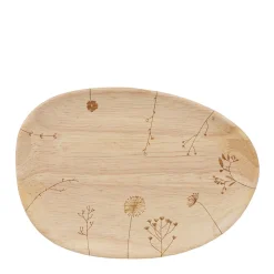 Räder Wunderland Holz Tablett Blumenwiese